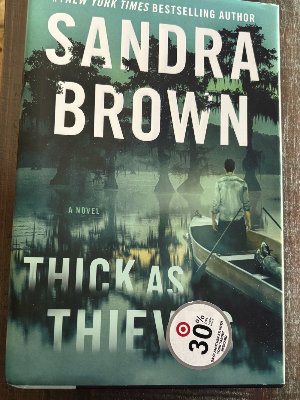Sandra Brown "Thick as Thieves" Hardcover